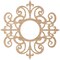 Ekena Millwork Dijon Wood Fretwork Pierced Ceiling Medallion, Alder, 30"OD x 9 3/4"ID x 1/4"T CMWP30X30X0250DIAL - alternate 2